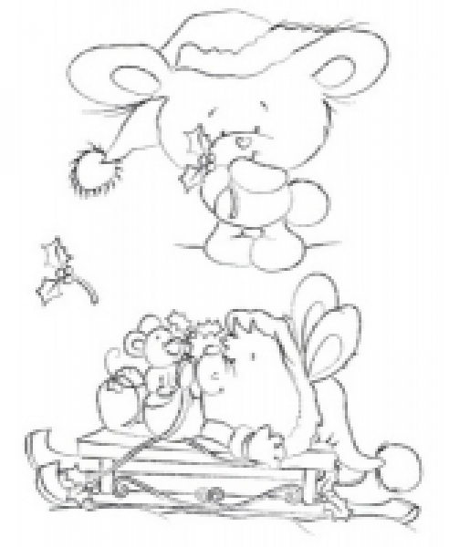 Clear Stamp Beary Sweet, Christmasfun